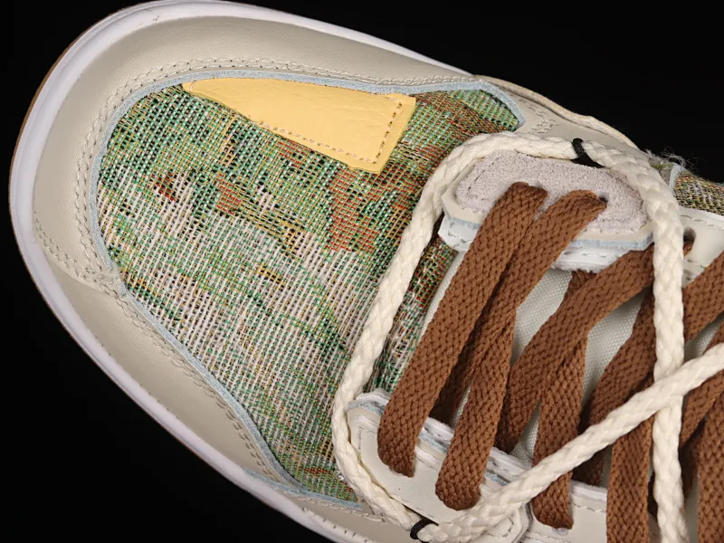 All categories Nk SB Dunk series Nk SB Dunk Low low-top skate shoes Nk Dunk Scrap stitching low-top skate shoes BD0500-100